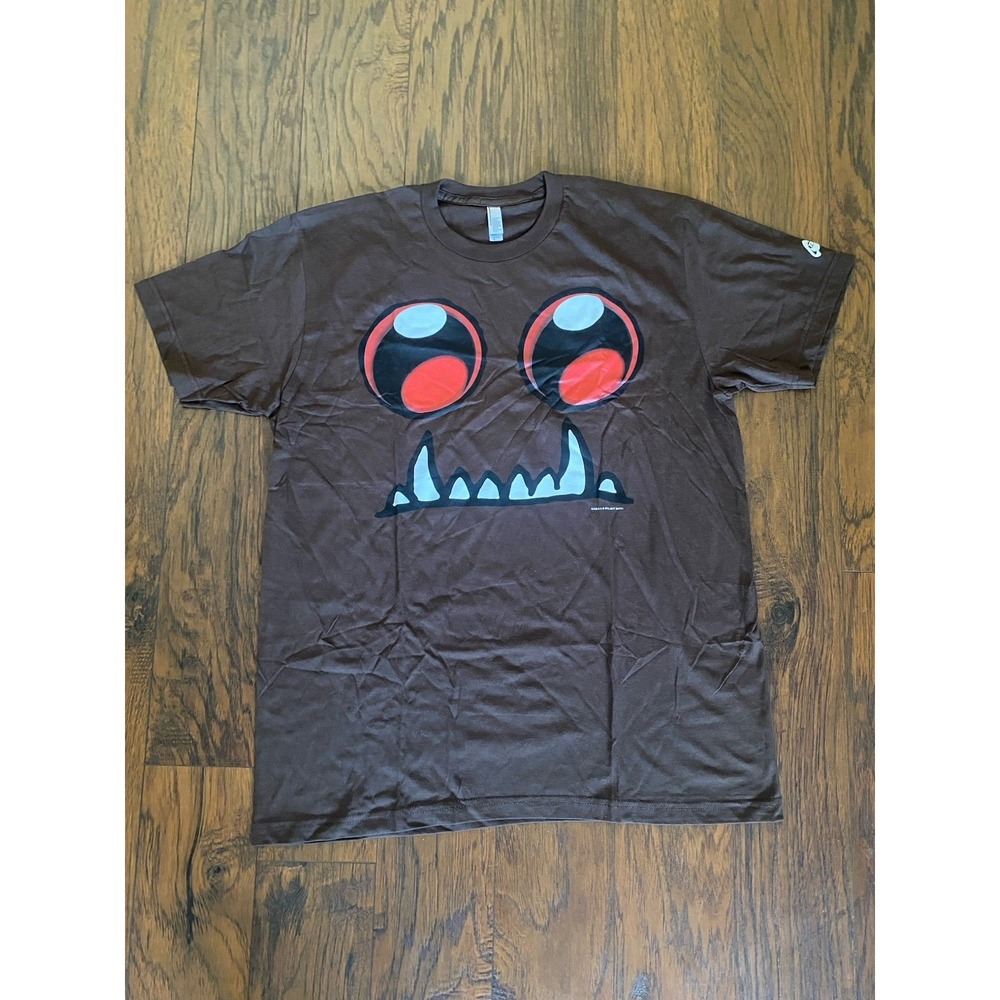 NOS Vintage 2012 Bone Jeff Smith Comics Shirt Brown Graphitti Designs Size XL